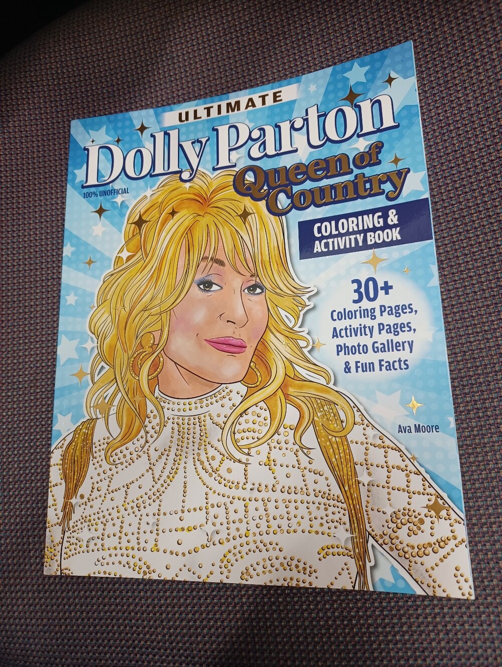 *New* Ultimate DOLLY PARTON Queen Of Country Coloring & Activity Book